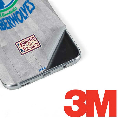 NBA Minnesota Timberwolves Hardwood Classics Galaxy S8 Skin