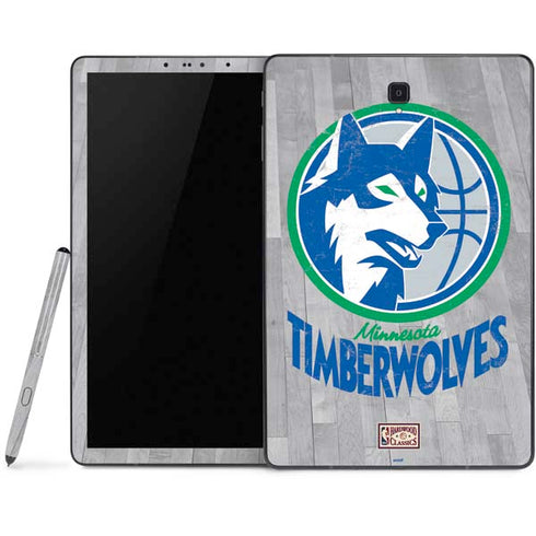 NBA Minnesota Timberwolves Hardwood Classics Samsung Galaxy Tab Skin