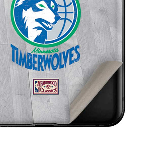 NBA Minnesota Timberwolves Hardwood Classics Galaxy Z Flip Skin