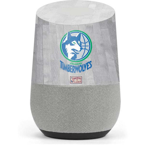 NBA Minnesota Timberwolves Hardwood Classics Google Home Skin