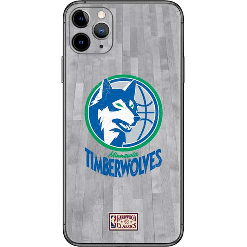 NBA Minnesota Timberwolves Hardwood Classics iPhone 11 Pro Max Skin