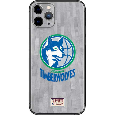 NBA Minnesota Timberwolves Hardwood Classics iPhone 11 Pro Skin