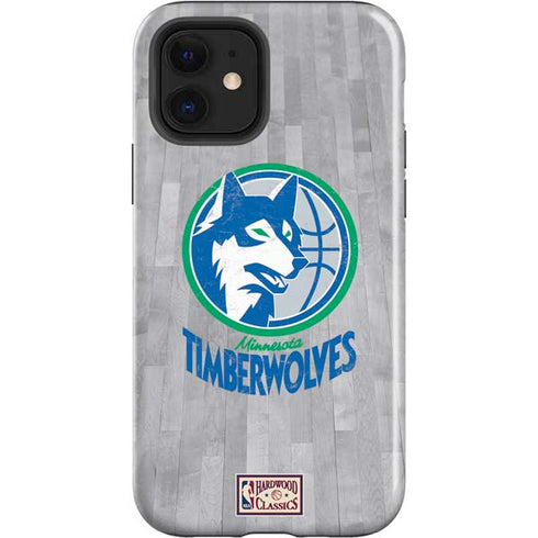 NBA Minnesota Timberwolves Hardwood Classics iPhone 12 Impact Case