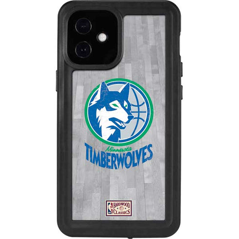 NBA Minnesota Timberwolves Hardwood Classics iPhone 12 Mini Waterproof Case