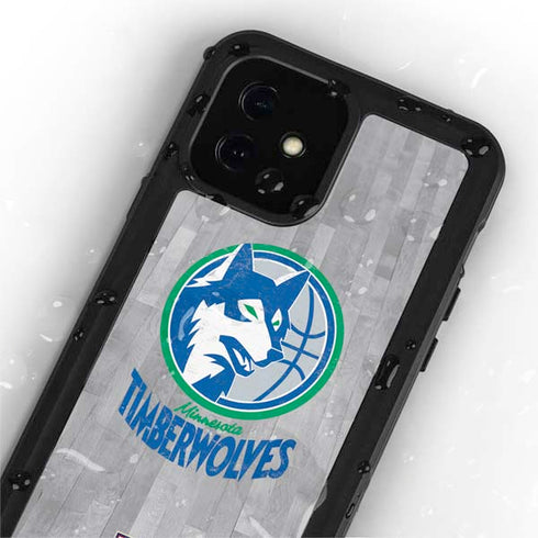 NBA Minnesota Timberwolves Hardwood Classics iPhone 12 Mini Waterproof Case