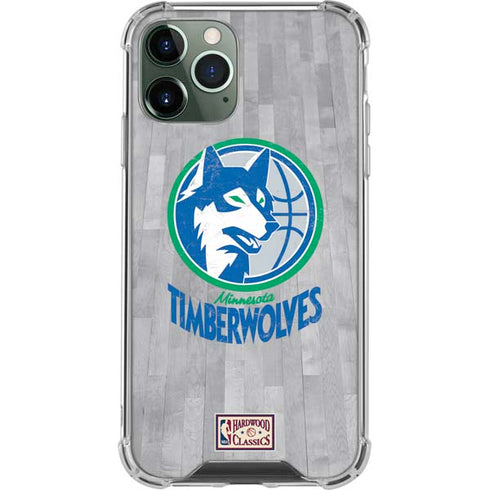 NBA Minnesota Timberwolves Hardwood Classics iPhone 12 Pro Max Clear Case
