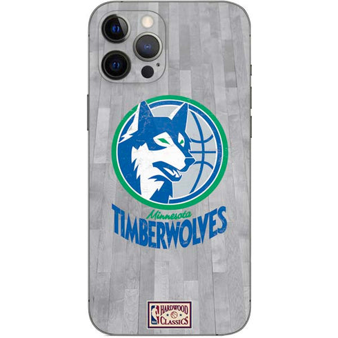 NBA Minnesota Timberwolves Hardwood Classics iPhone 12 Pro Max Skin