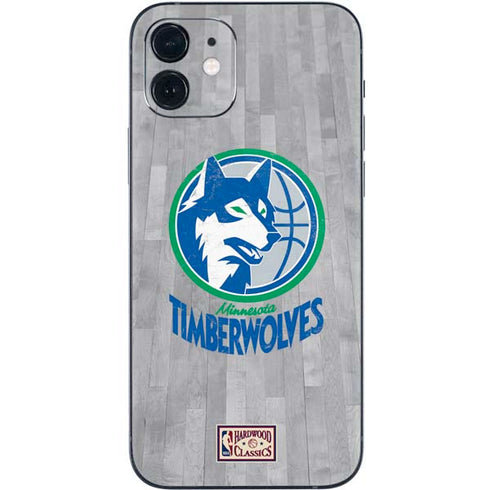 NBA Minnesota Timberwolves Hardwood Classics iPhone 12 Skin