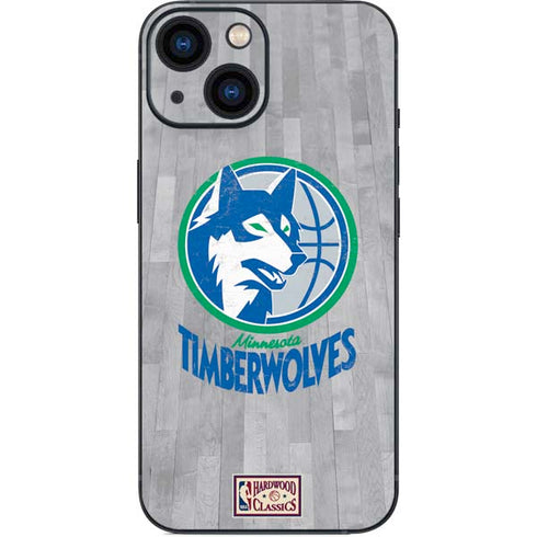 NBA Minnesota Timberwolves Hardwood Classics iPhone 13 Mini Skin