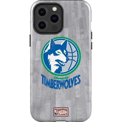 NBA Minnesota Timberwolves Hardwood Classics iPhone 13 Pro Max Impact Case