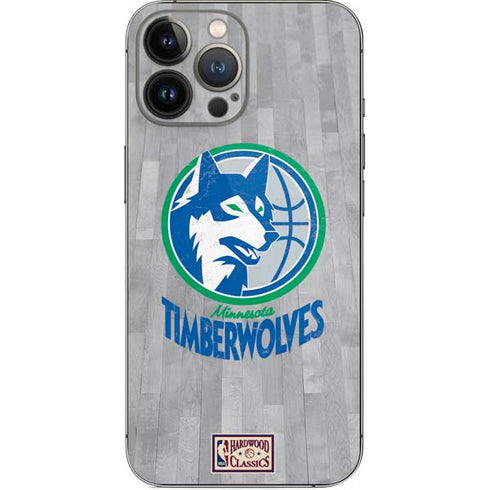 NBA Minnesota Timberwolves Hardwood Classics iPhone 13 Pro Max Skin