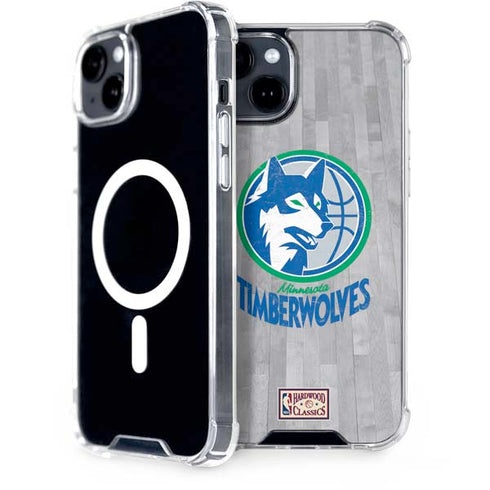 NBA Minnesota Timberwolves Hardwood Classics iPhone 14 MagSafe Case