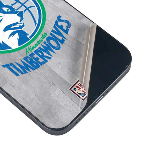 NBA Minnesota Timberwolves Hardwood Classics iPhone 15 Plus Skin