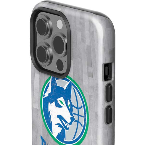 NBA Minnesota Timberwolves Hardwood Classics iPhone 15 Pro Impact Case