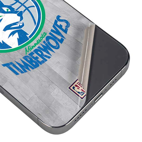 NBA Minnesota Timberwolves Hardwood Classics iPhone 14 Pro Max Skin