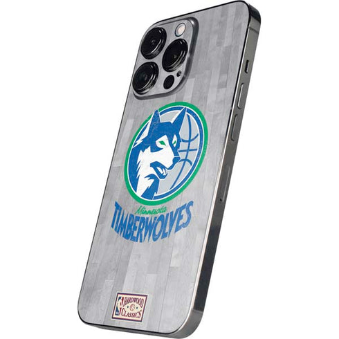NBA Minnesota Timberwolves Hardwood Classics iPhone 14 Pro Skin