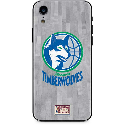 NBA Minnesota Timberwolves Hardwood Classics iPhone XR Skin