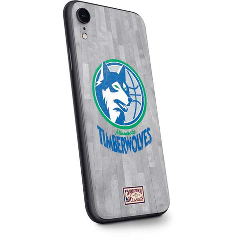 NBA Minnesota Timberwolves Hardwood Classics iPhone XR Skin