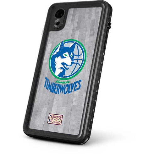 NBA Minnesota Timberwolves Hardwood Classics iPhone XR Waterproof Case