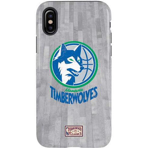 NBA Minnesota Timberwolves Hardwood Classics iPhone XS Pro Case