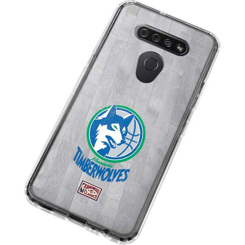 NBA Minnesota Timberwolves Hardwood Classics LG K51/Q51 Clear Case