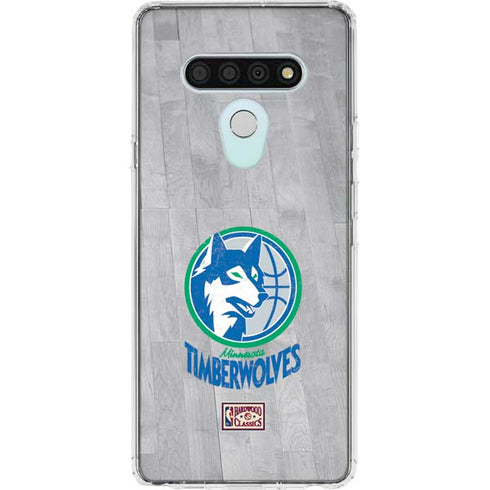 NBA Minnesota Timberwolves Hardwood Classics LG Stylo 6 Clear Case