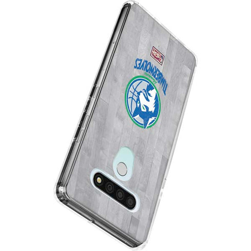 NBA Minnesota Timberwolves Hardwood Classics LG Stylo 6 Clear Case