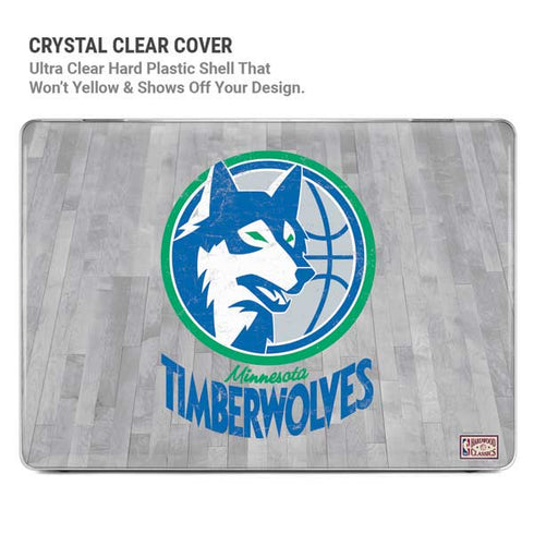 NBA Minnesota Timberwolves Hardwood Classics MacBook Air 13in M1 (2021) Case plus Skin
