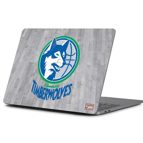 NBA Minnesota Timberwolves Hardwood Classics Apple MacBook Pro 13-inch Skin