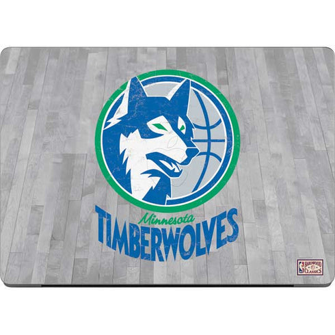 NBA Minnesota Timberwolves Hardwood Classics MacBook Pro 14in (2021-24) Skin
