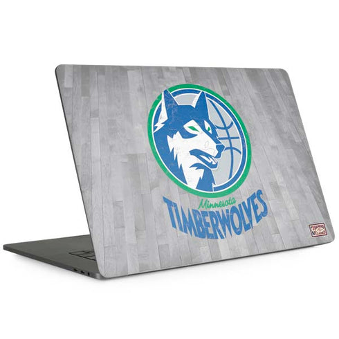 NBA Minnesota Timberwolves Hardwood Classics Apple MacBook Pro 15-inch Skin