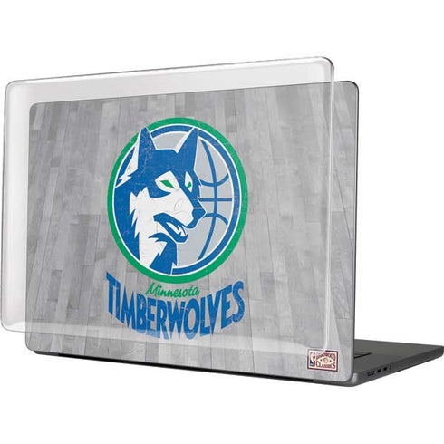 NBA Minnesota Timberwolves Hardwood Classics MacBook Pro 16in (2021-25) Case plus Skin