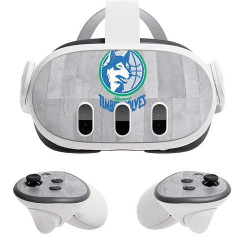 NBA Minnesota Timberwolves Hardwood Classics Meta Quest 3 Skin