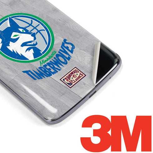 NBA Minnesota Timberwolves Hardwood Classics Moto E5 Plus Skin