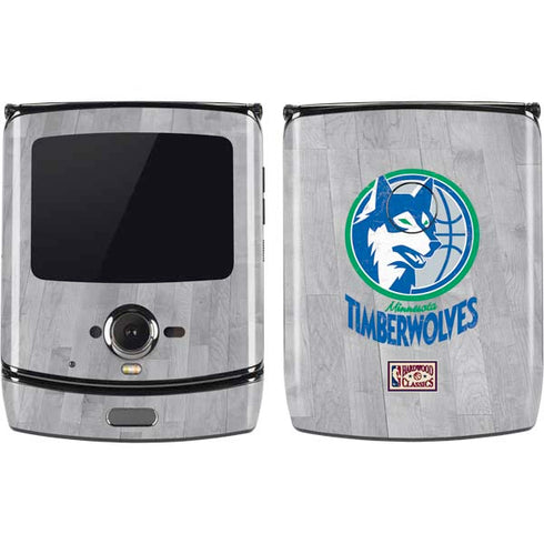 NBA Minnesota Timberwolves Hardwood Classics Motorola RAZR Skin