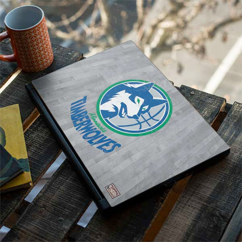 NBA Minnesota Timberwolves Hardwood Classics MSI GS65 Stealth Laptop Skin