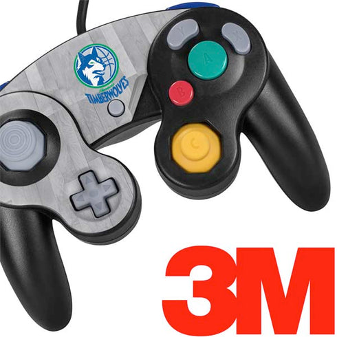 NBA Minnesota Timberwolves Hardwood Classics Nintendo GameCube Controller Skin