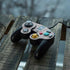 NBA Minnesota Timberwolves Hardwood Classics Nintendo GameCube Controller Skin