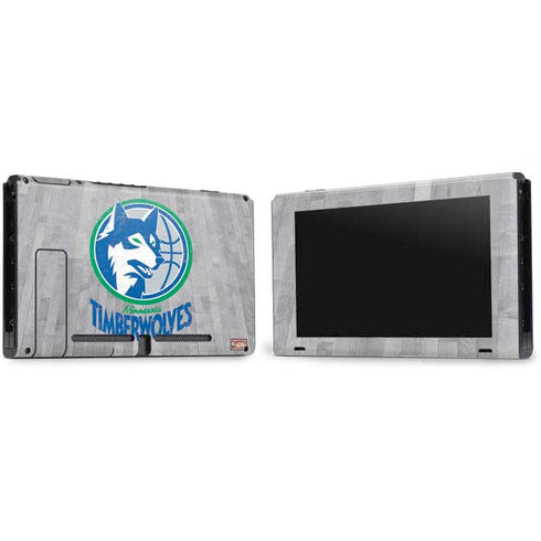 NBA Minnesota Timberwolves Hardwood Classics Nintendo Switch Bundle Skin