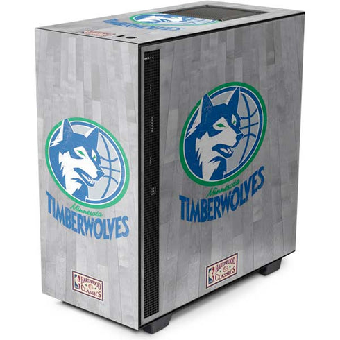 NBA Minnesota Timberwolves Hardwood Classics NZXT H510 Compact ATX Mid-Tower Case Skin