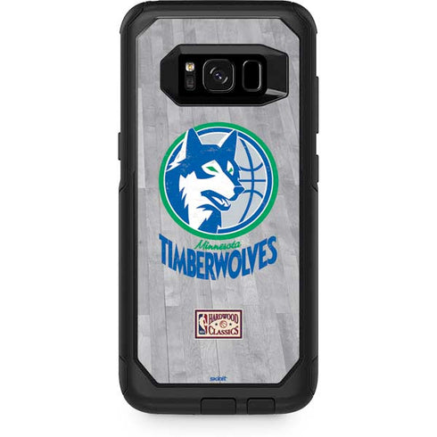 NBA Minnesota Timberwolves Hardwood Classics Otterbox Commuter Galaxy Skin