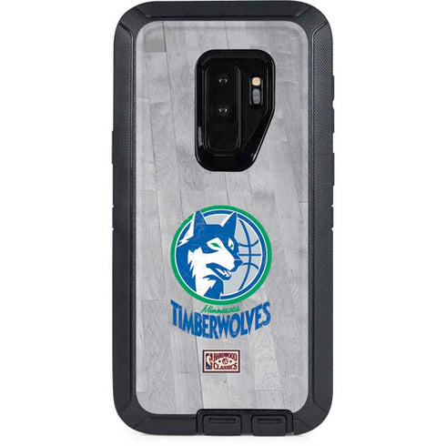 NBA Minnesota Timberwolves Hardwood Classics Otterbox Defender Galaxy Skin