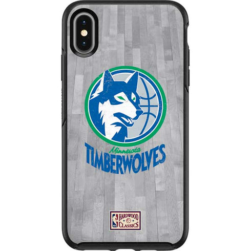 NBA Minnesota Timberwolves Hardwood Classics Otterbox Symmetry iPhone Skin