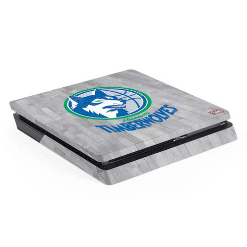 NBA Minnesota Timberwolves Hardwood Classics PS4 Slim Skin