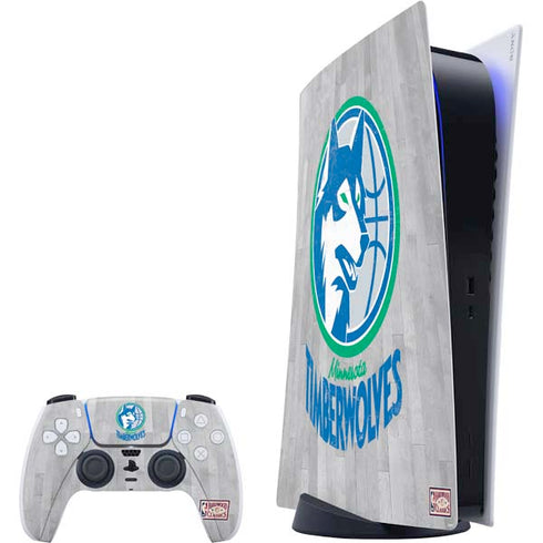 NBA Minnesota Timberwolves Hardwood Classics PS5 Digital Edition Bundle Skin