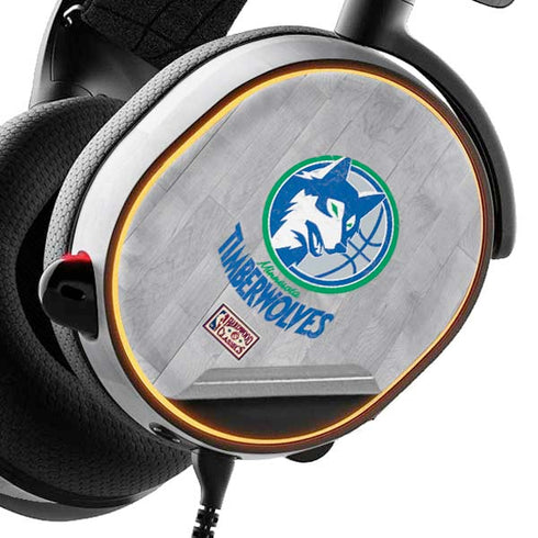NBA Minnesota Timberwolves Hardwood Classics SteelSeries Arctis 3 Skin