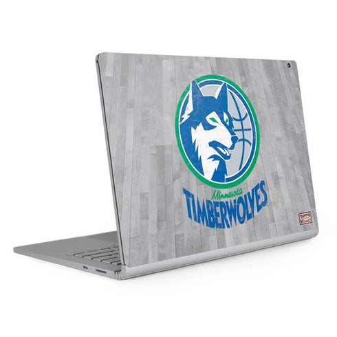 NBA Minnesota Timberwolves Hardwood Classics Surface Book 2 13.5in Skin