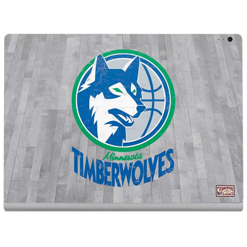 NBA Minnesota Timberwolves Hardwood Classics Surface Book 2 13.5in Skin