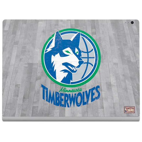 NBA Minnesota Timberwolves Hardwood Classics Surface Book 2 15in Skin