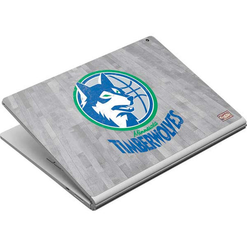 NBA Minnesota Timberwolves Hardwood Classics Surface Book Skin